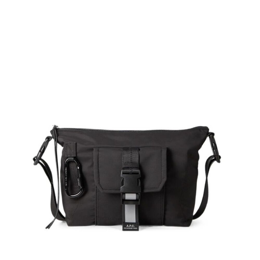 A.P.C. Black Shoulder Bags Men